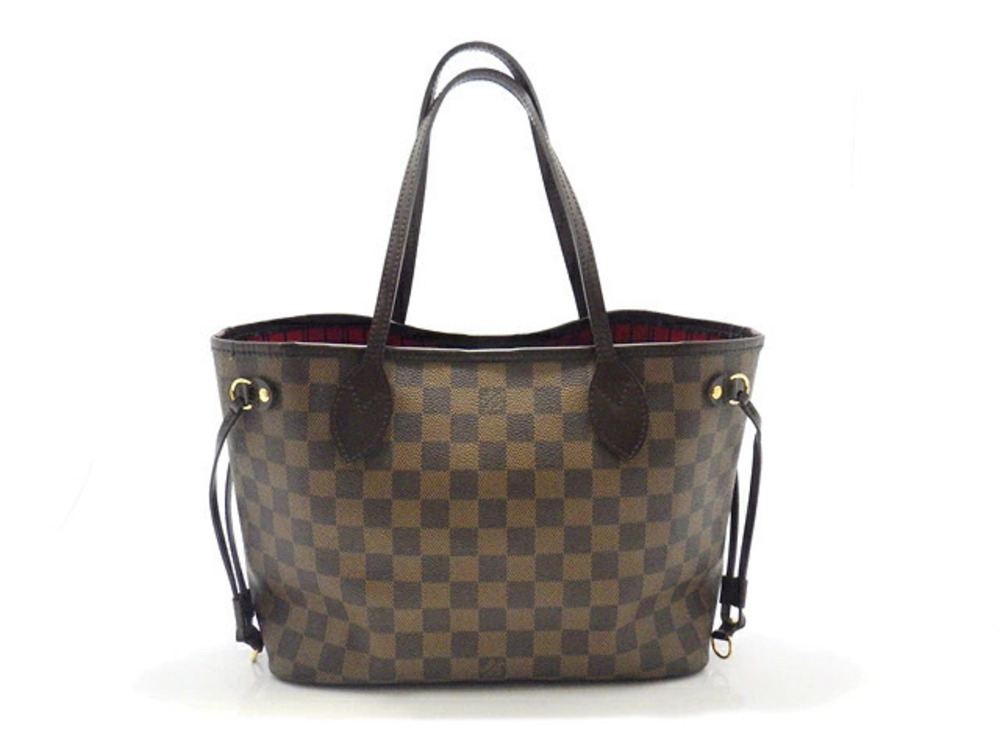 LOUIS VUITTON Neverfull Tote Bag Damier